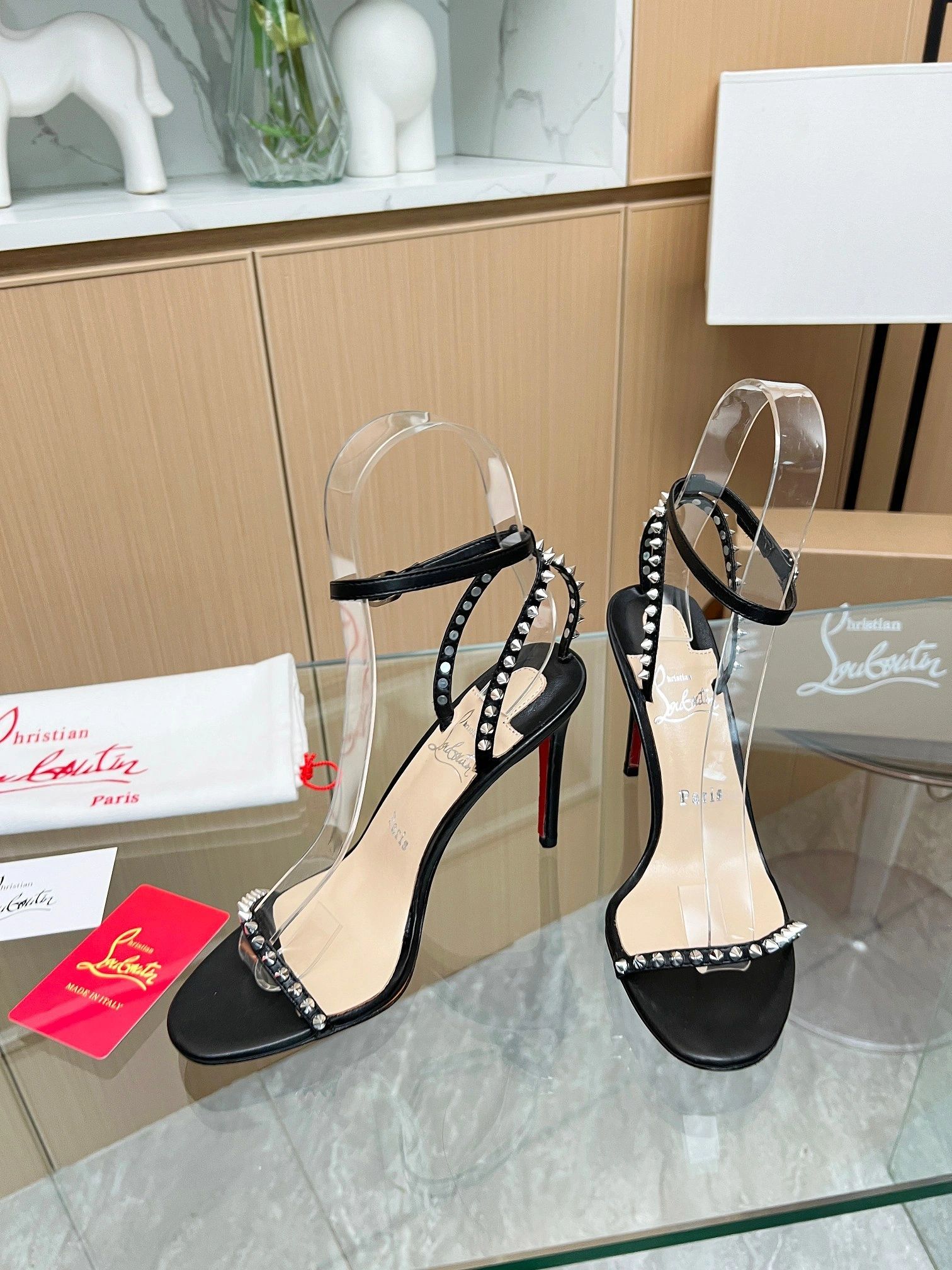 &COCO-- 8ou2ou 1200129BK65 Heel height：10.5CM sheepskin item:D-X000F1244